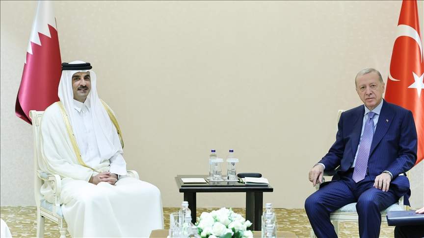 Erdogan i Al Thani razgovarali o izraelskim napadima na Palestinu i prijetnjama Libanu